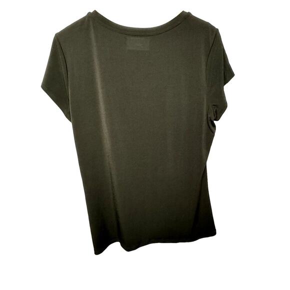 Worthington Solid Black Blouse Size XL - Picture 4 of 4